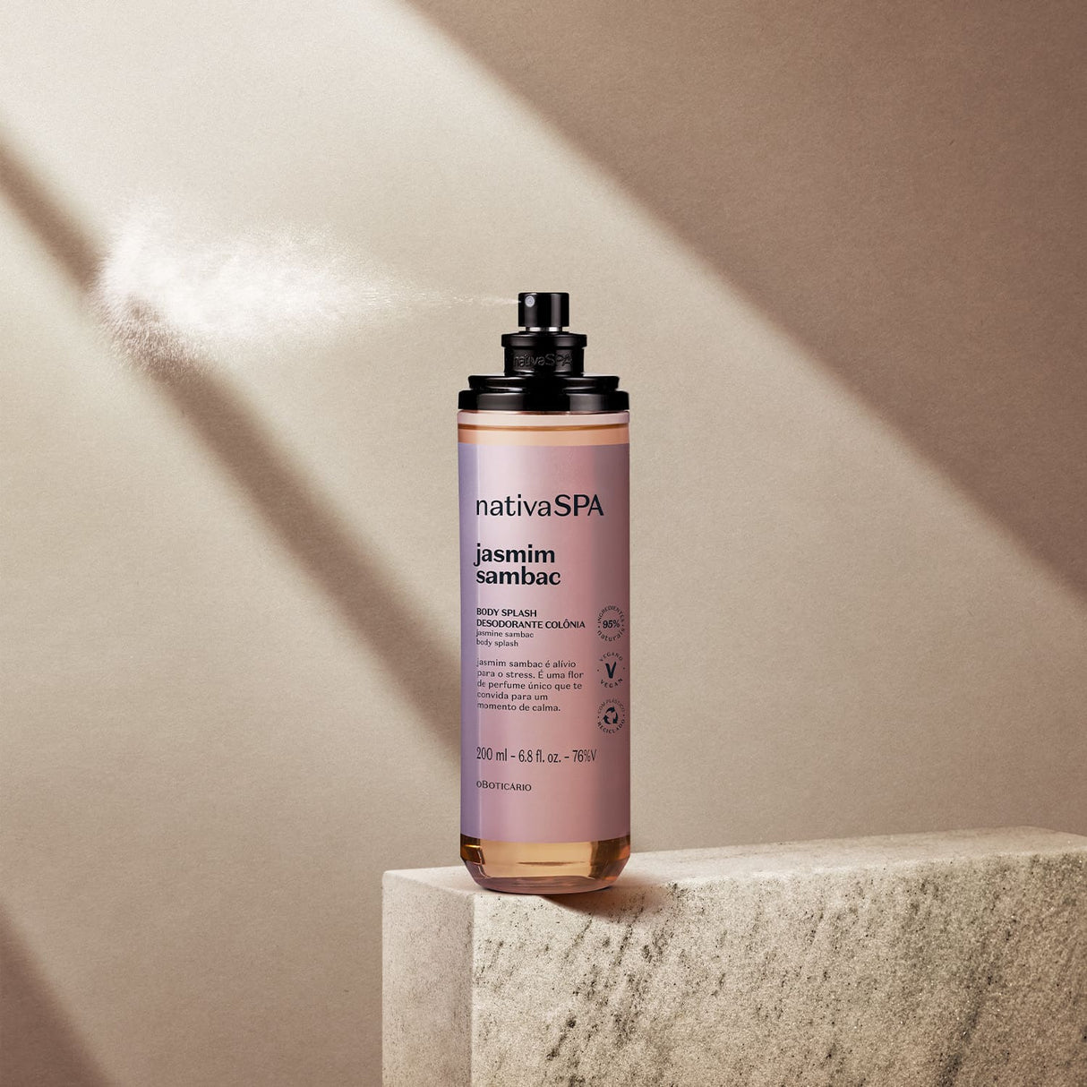 O Boticario Nativa Spa Jasmin Sambac Women's  Body Splash