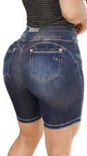 Rhero Women's Jeans Shorts with Butt Lift 56397
