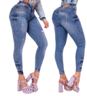 Rhero Women's High Waisted Jeans Pants 56370