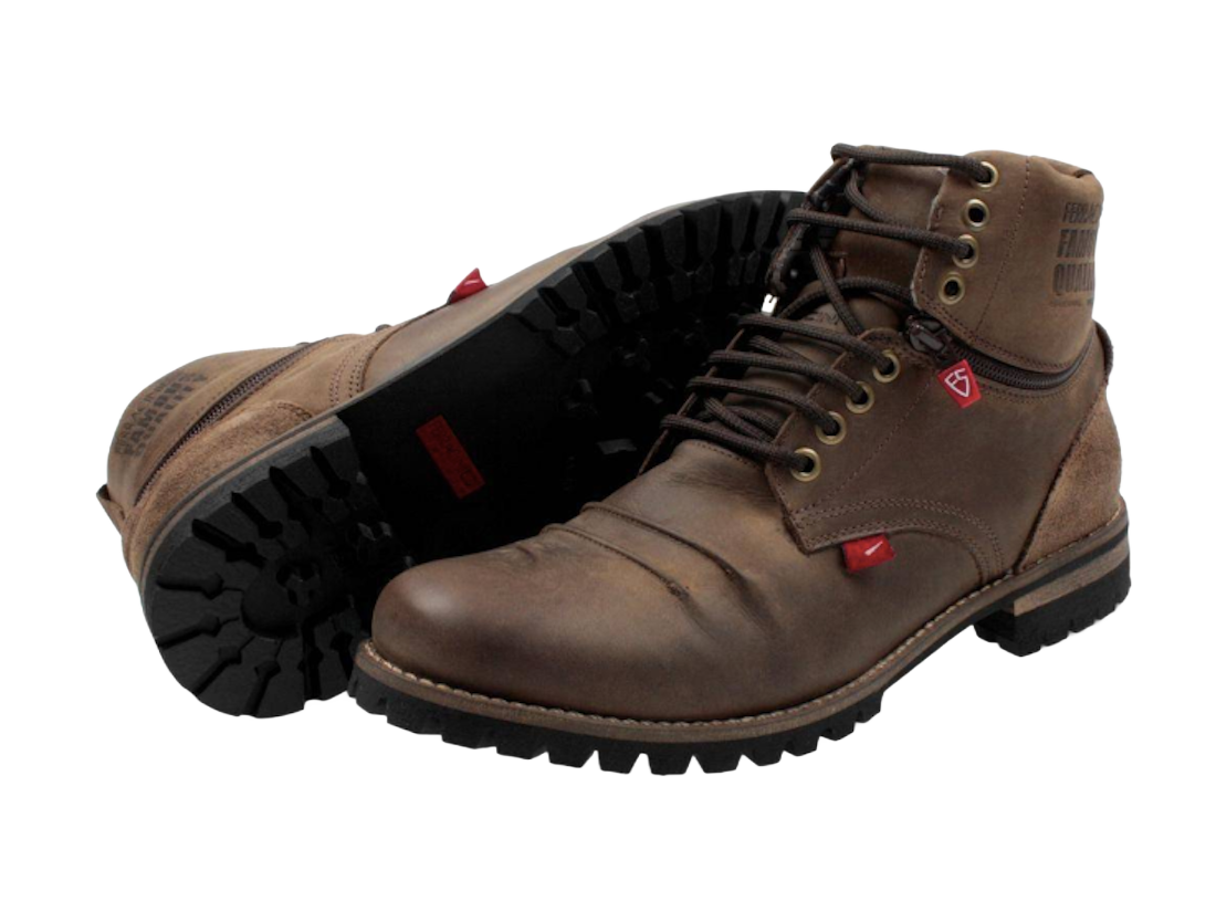 Ferracini Bota de cuero Pionner para hombre 9639