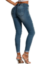 Pit Bull Jeans Calça Jeans Feminina Cintura Alta Rasgada Com Levantamento De Bumbum 64771