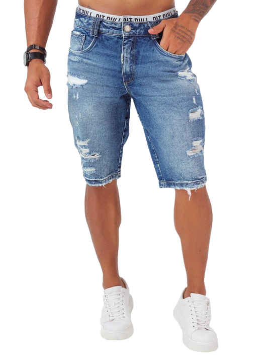 Pit Bull Jeans Vaqueros Cortos para Hombre 62629