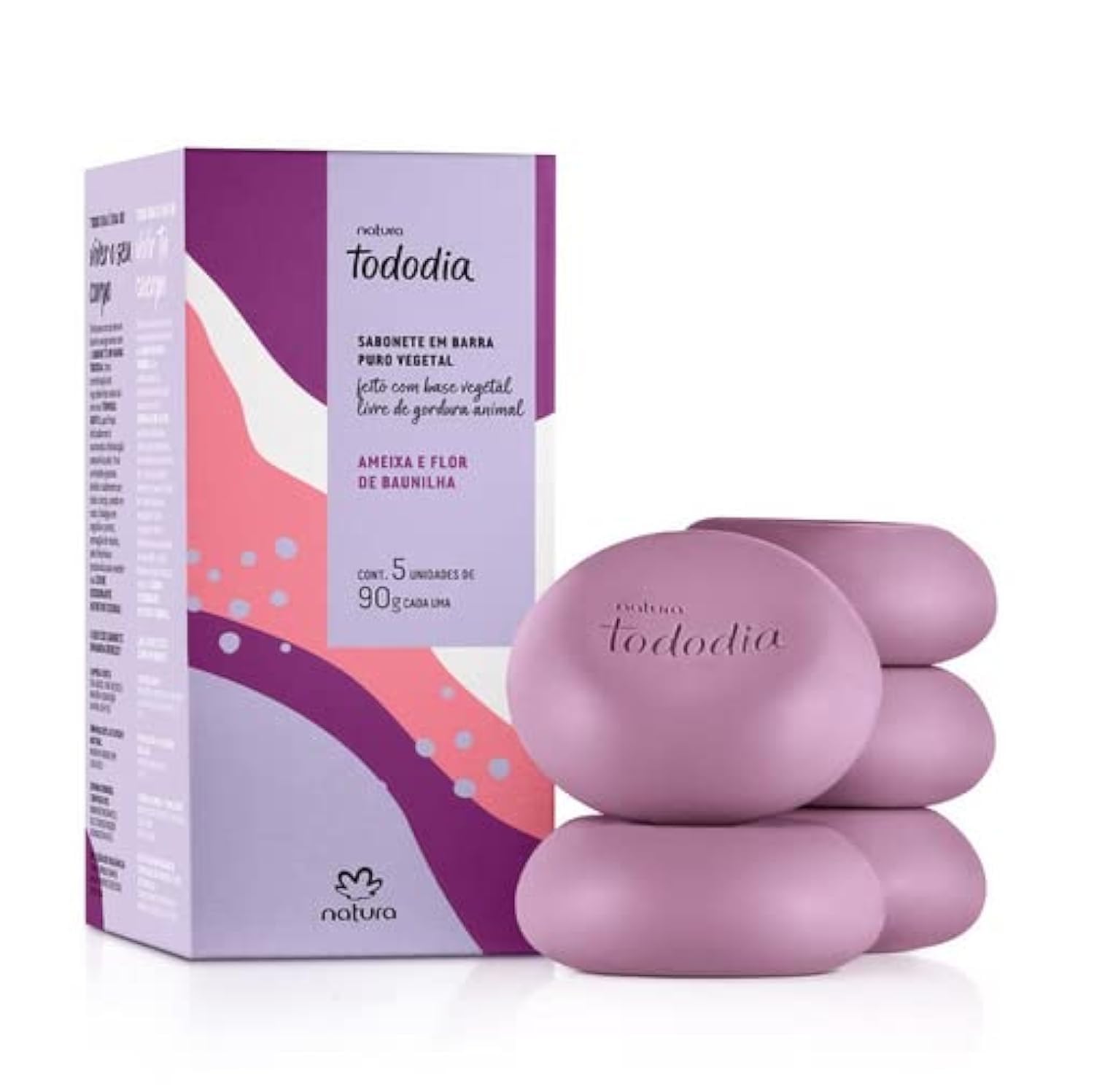 Natura Todo Dia Women's Plum & Vanilla Bar Soap Box – Attitude Fashion