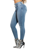 Pit Bull Jeans Women's High Waisted Jeans Pants With Butt Lift 65160