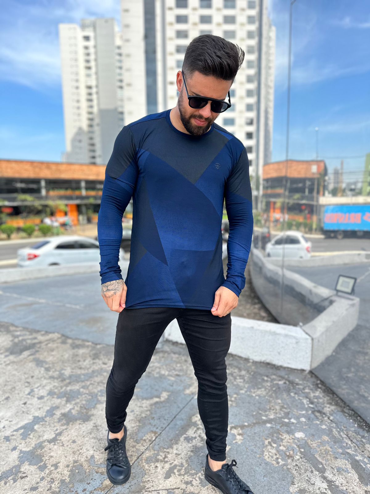 Volar Camisa Manga Larga Hombre 1443