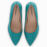 Piccadilly Women's Green High Heel Pump Shoe 745035