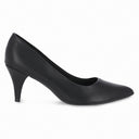 Piccadilly Women's Black High Heel Pump Shoes 745035