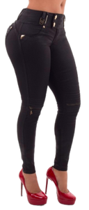 Pantalones vaqueros de tiro bajo para mujer Pit Bull Jeans 22664
