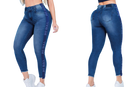 Pit Bull Jeans Pantalones vaqueros de talle alto para mujer con levantamiento de glúteos 61381