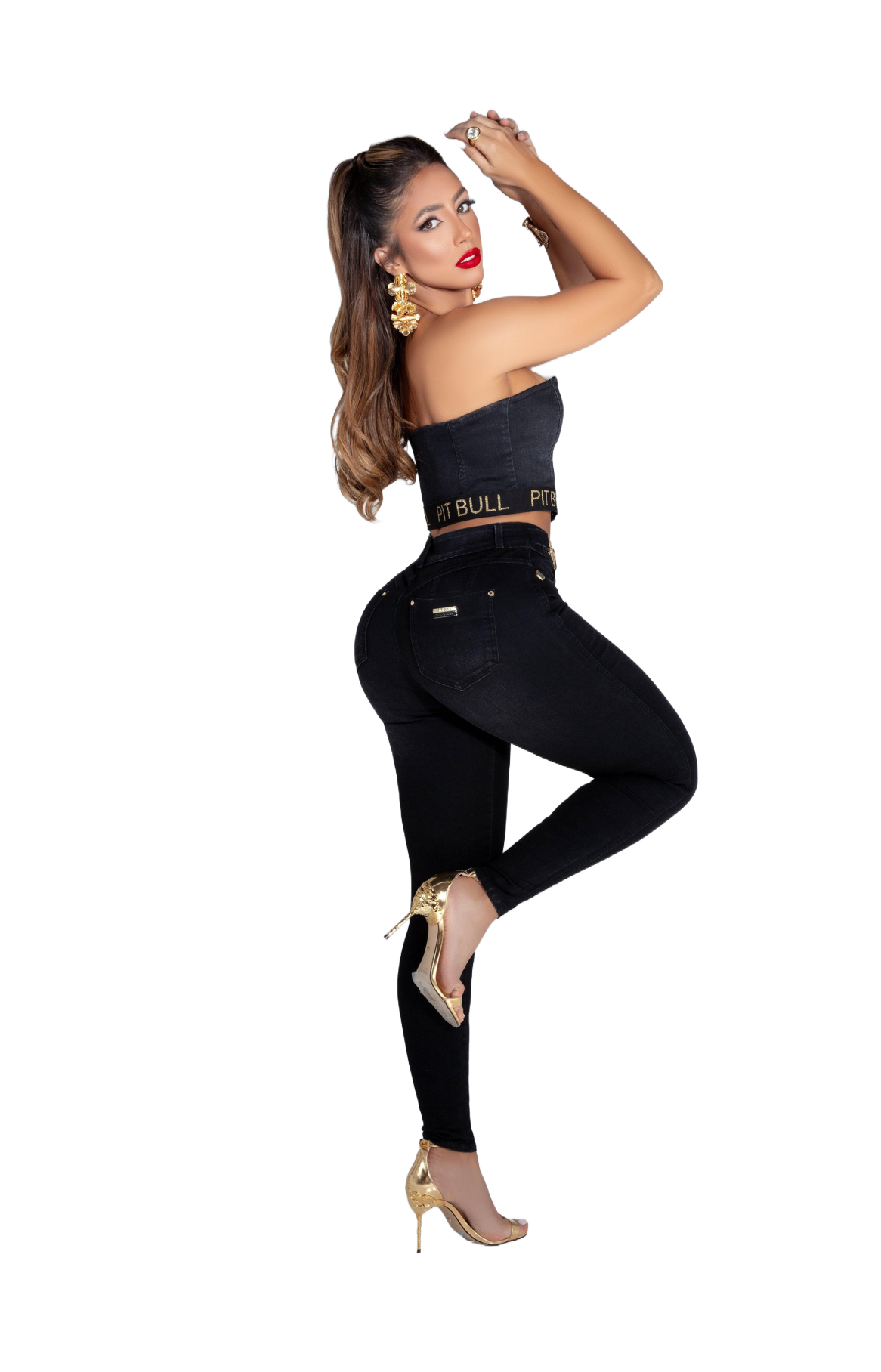 Pit Bull Jeans  Women's Jeans Pants With Butt Lift 81090