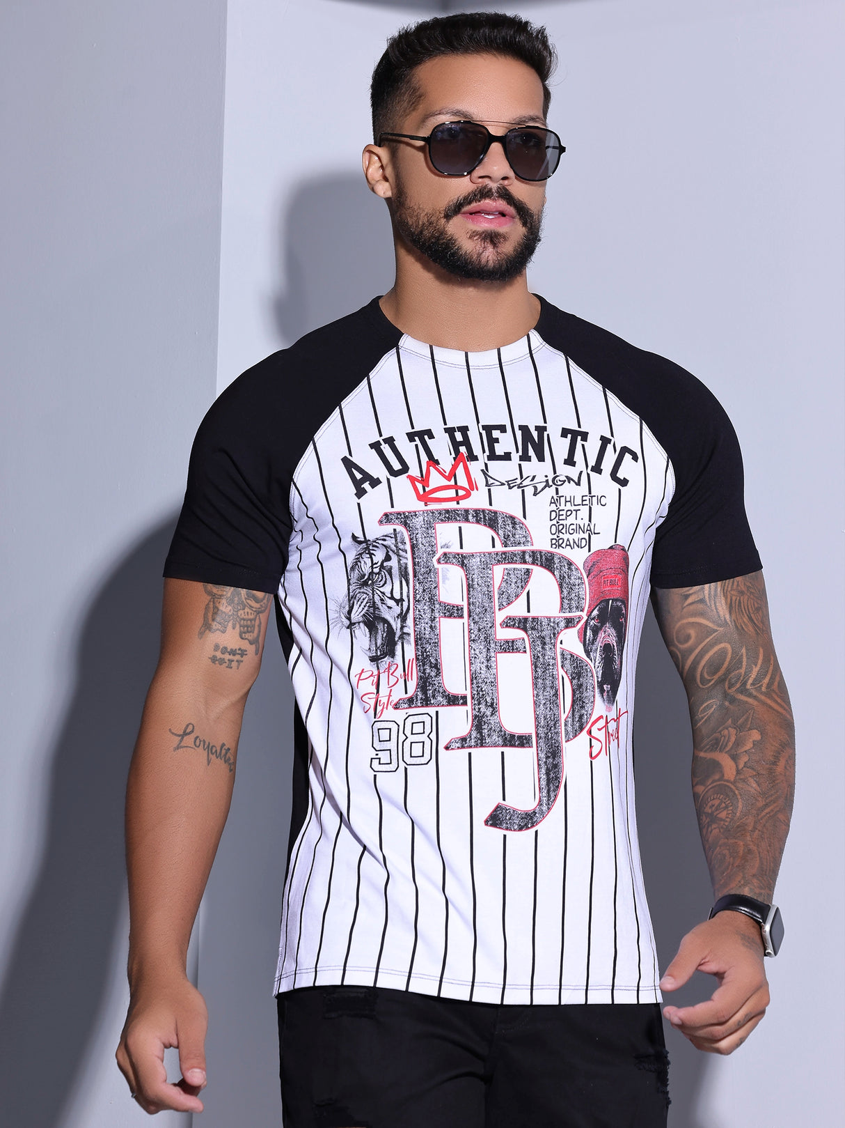 Camiseta de hombre Pit Bull Jeans 83283