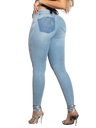 Calça jeans feminina de cintura alta Pit Bull Jeans 65339