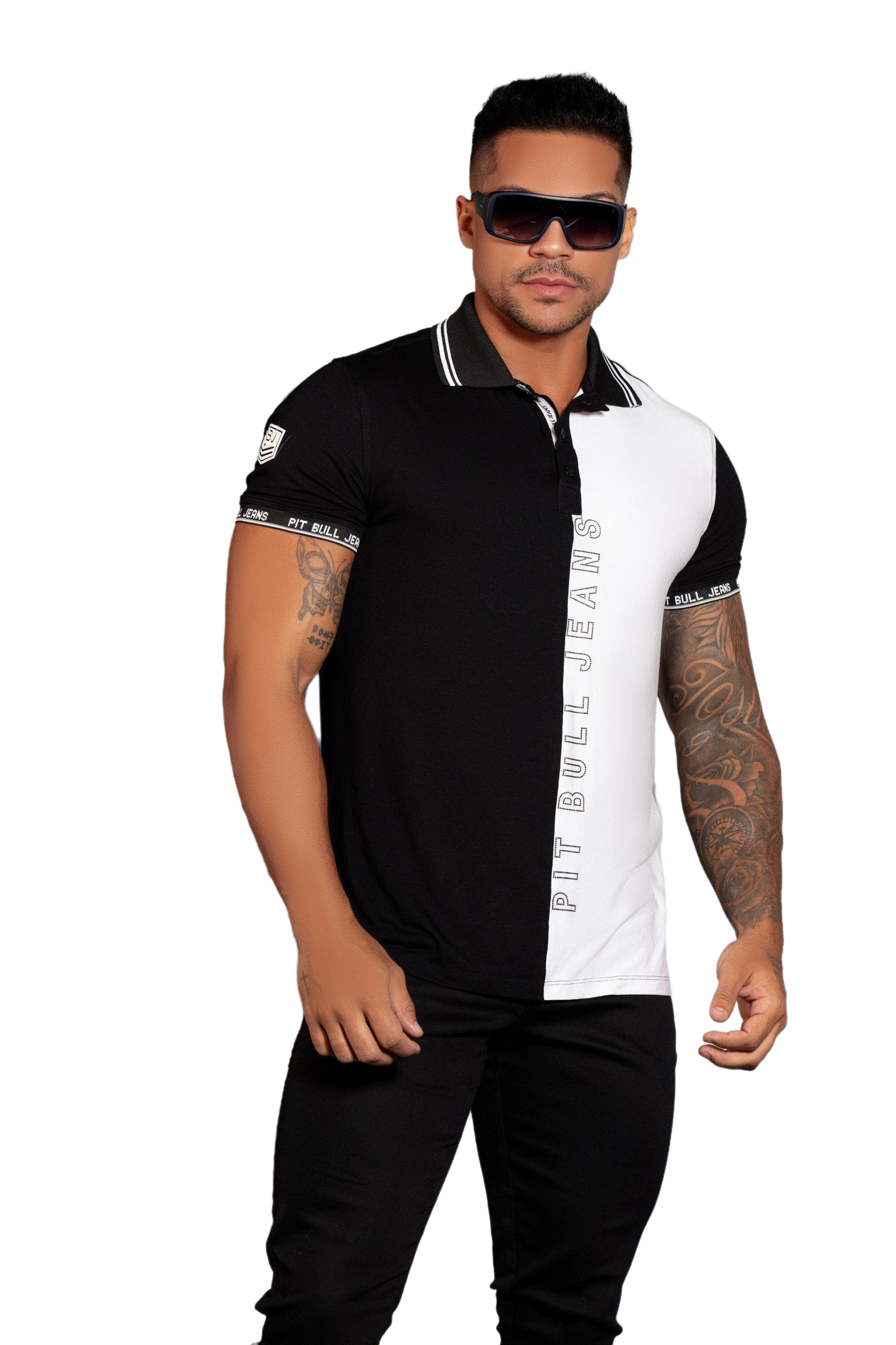 Camisa Polo Masculina Pit Bull Jeans 79501