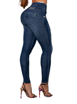 Pit Bull Jeans Calça Jeans Feminina Cintura Alta Rasgada Com Levantamento De Bumbum 65336
