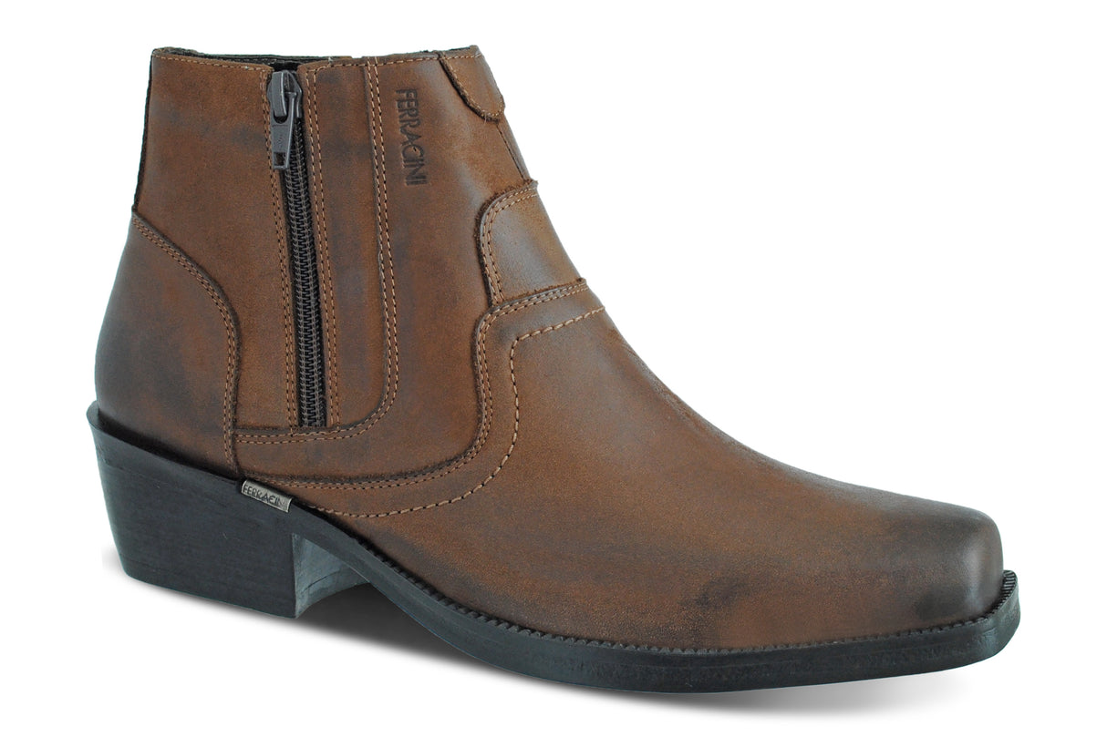 Bota masculina nova de couro country Ferracini 9023