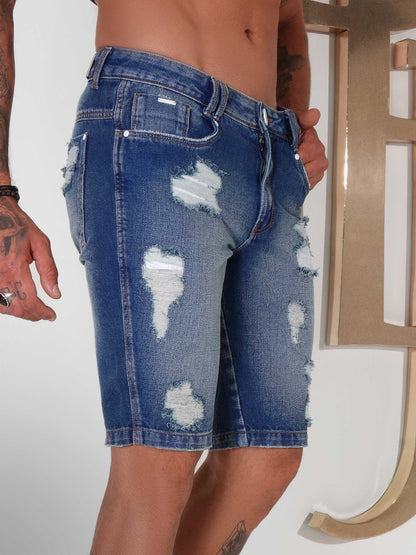 Pit Bull Jeans Pantalones cortos vaqueros para hombre 64927