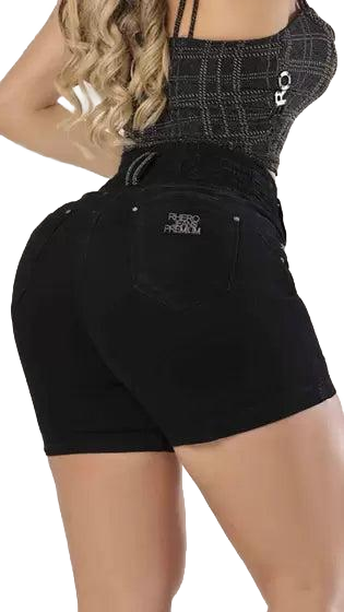 Rhero Women's High Waist Shorts - Flattering Fit & Comfort Attitude Fashion Rhero Women's High Waist Shorts - Flattering Fit & Comfort Attitude Fashion