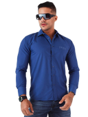 Camisas casuales de manga larga para hombre Pit Bull Jeans 80964
