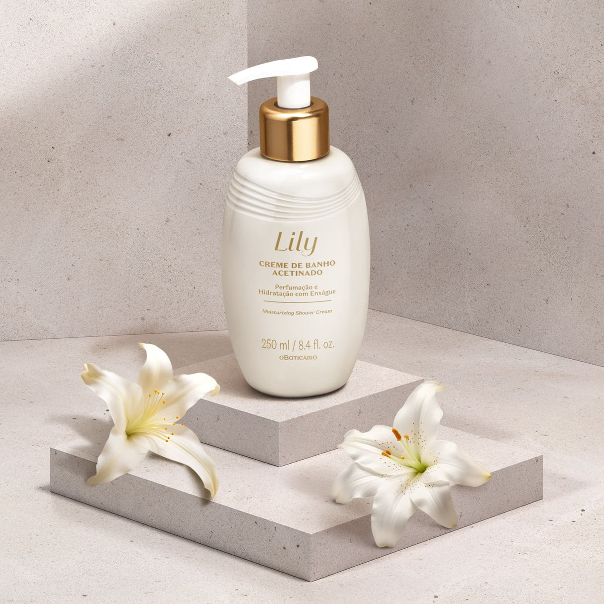 O Boticario Lily Crema de Ducha Hidratante Mujer