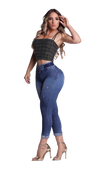 Rhero Women's High Waisted Butt Lifting Jeans Pants 56533