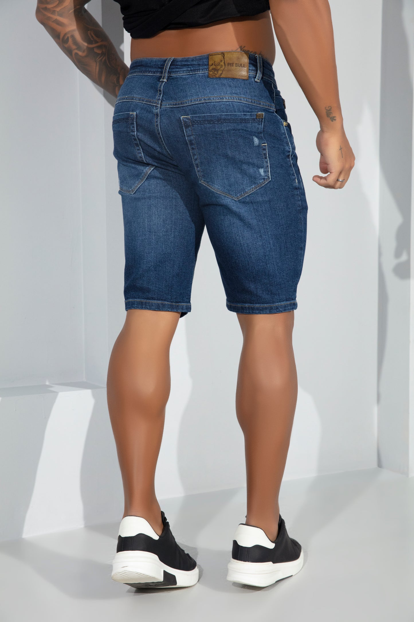 Pit Bull Jeans Men's Jeans Shorts  80915