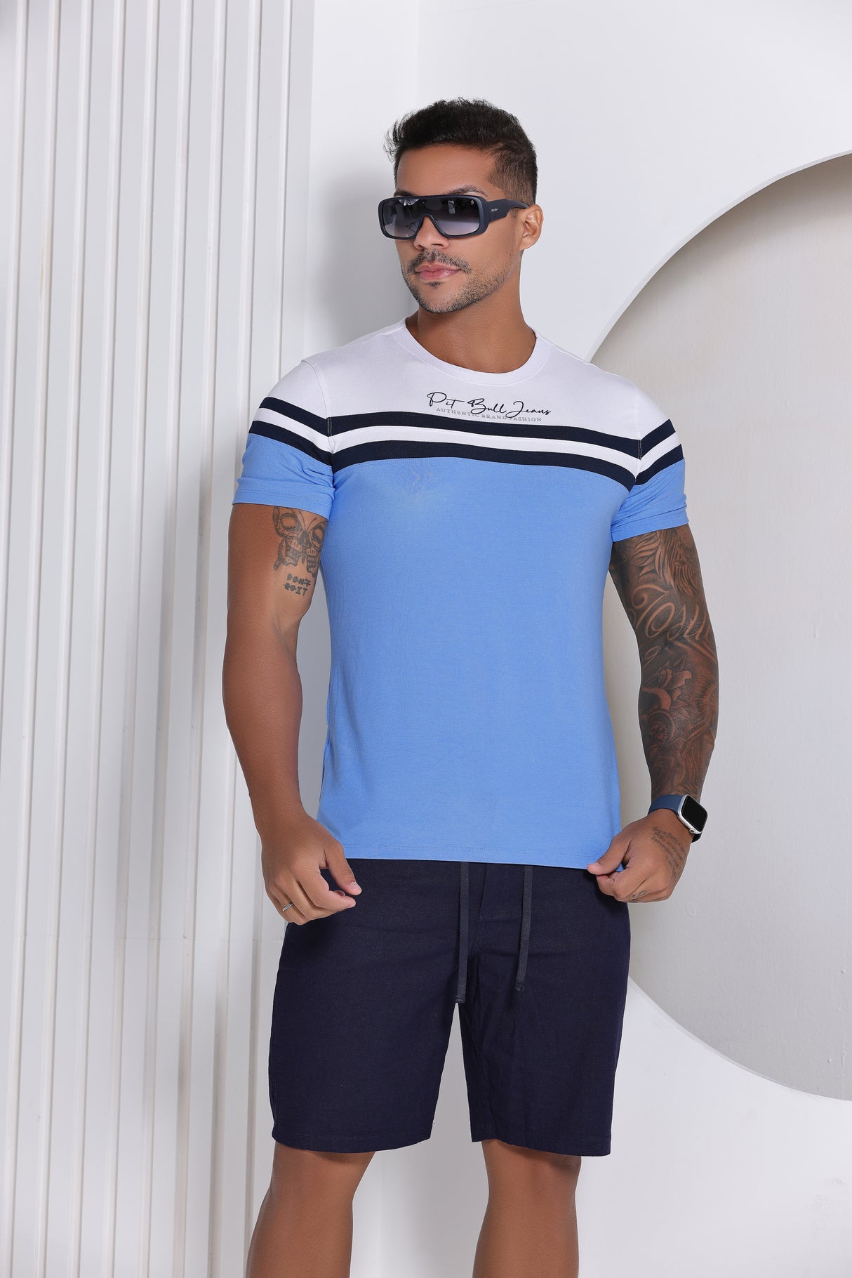 Camiseta de hombre Pit Bull Jeans 81604