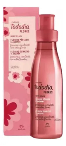 Natura Todo Dia Peach Blossom and Jasmine Women's Splash  Body Lotion