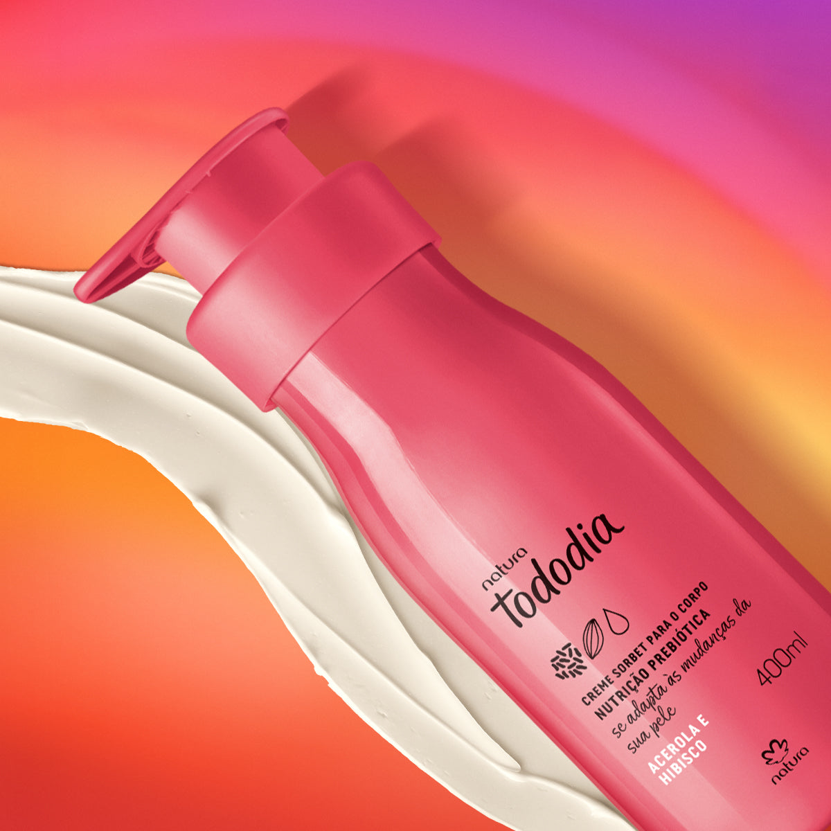 Natura Todo Dia Women's Barbados Cherry And Hibiscus Moisturizing