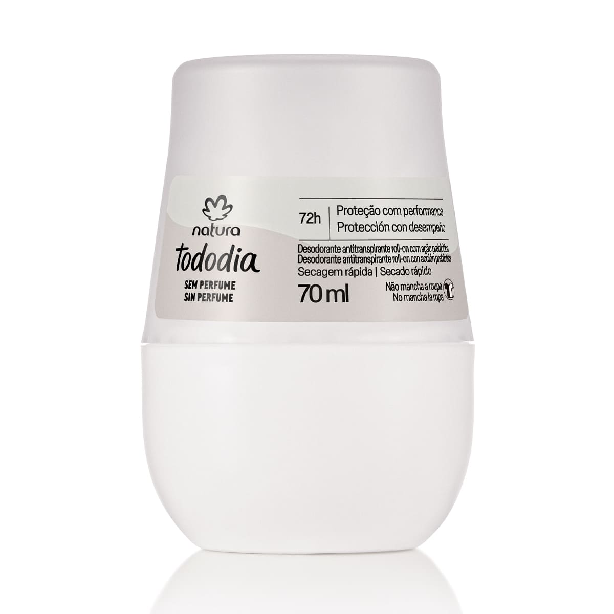 Natura Todo Dia Sem Perfume Women's  Antiperspirant Deodorant