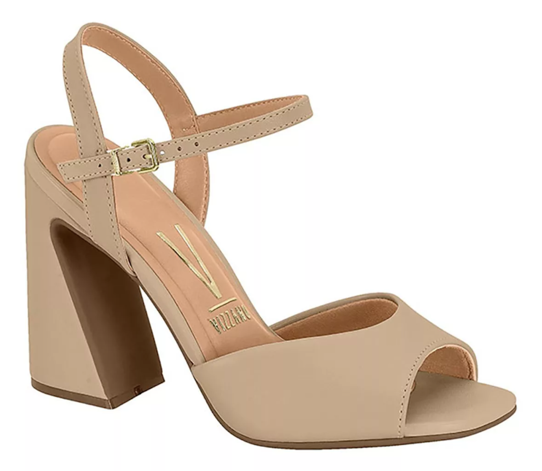 Sandália vizzano best sale suede bege