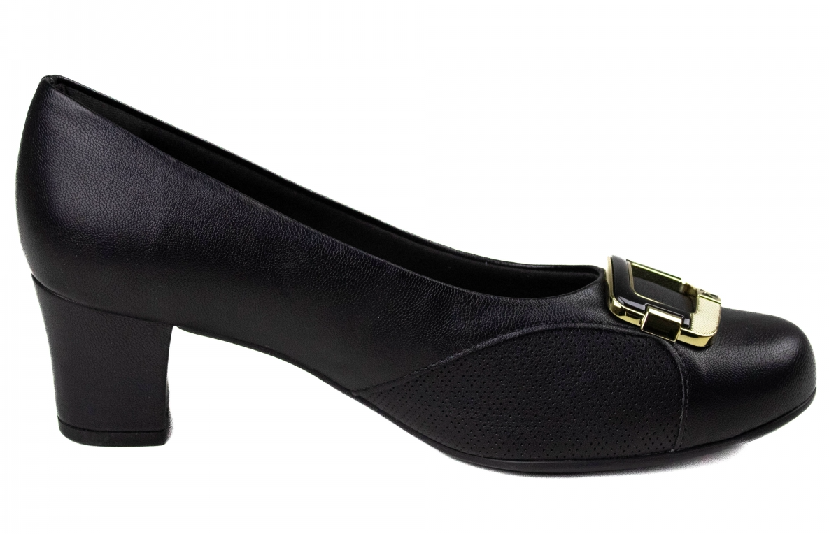 Zapato brasileno de tacon medio para mujer Piccadilly Scarpin 110135