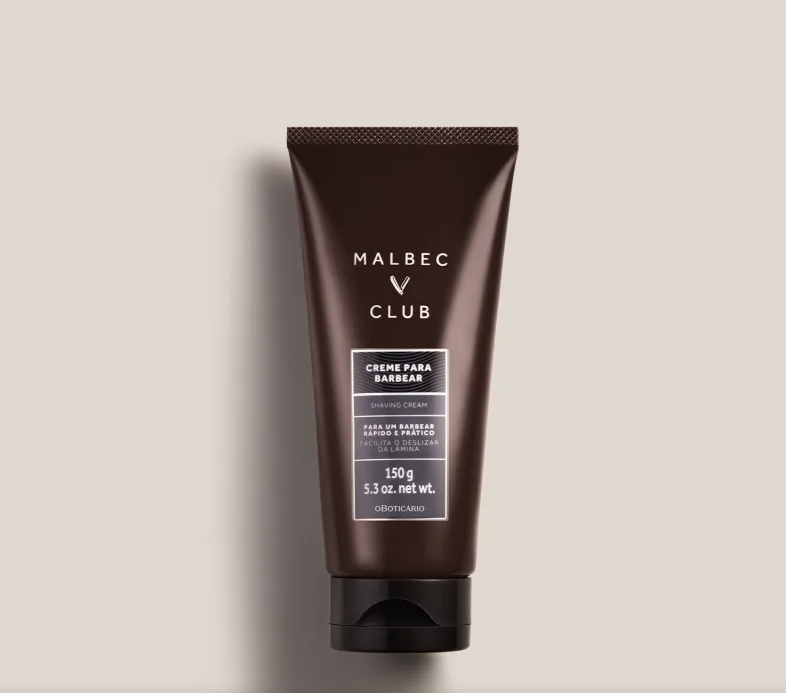 O Boticario Malbec Club Men's Shaving Cream