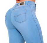 Calça jeans feminina de cintura alta Pit Bull Jeans com levantamento de bunda 59945