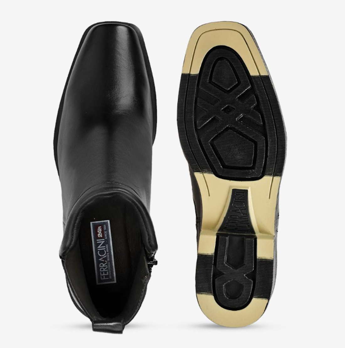 Bota masculina de couro Ferracini urban Way 6694
