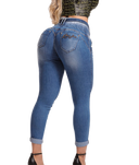 Rhero Women's High Waist Stretch Jeans Pants 56655