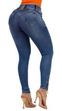 Rhero Women's High Waisted Skinny Jeans Pants 56682