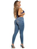 Pit Bull Jeans Pantalones vaqueros ajustados de talle alto para mujer 66307