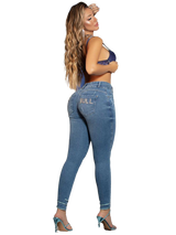 Pit Bull Jeans Pantalones vaqueros ajustados de talle alto para mujer 66307