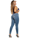 Pit Bull Jeans Pantalones vaqueros ajustados de talle alto para mujer 66307