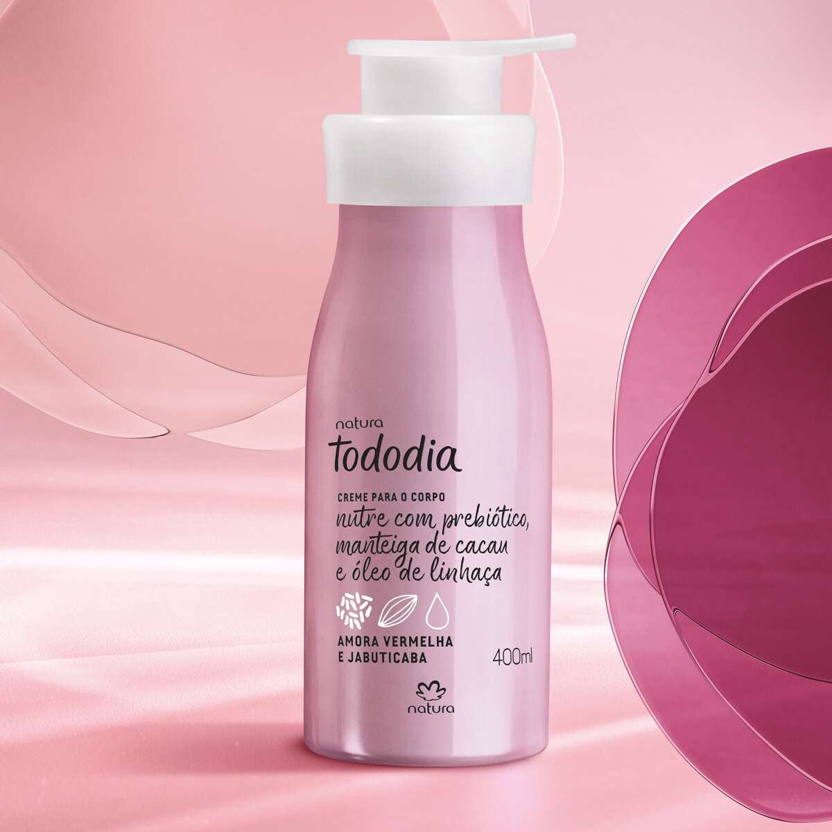 Natura Todo Dia Red Mulberry and Jabuticaba Women's Body Moisturizing