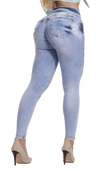 CALÇA JEANS DE CINTURA ALTA PARA MULHER RHERO 56708
