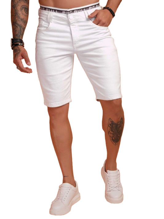 Pit Bull Jeans Pantalones cortos vaqueros para hombre 80052