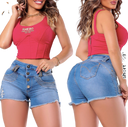 Rhero Pantalones cortos vaqueros para mujer 56813
