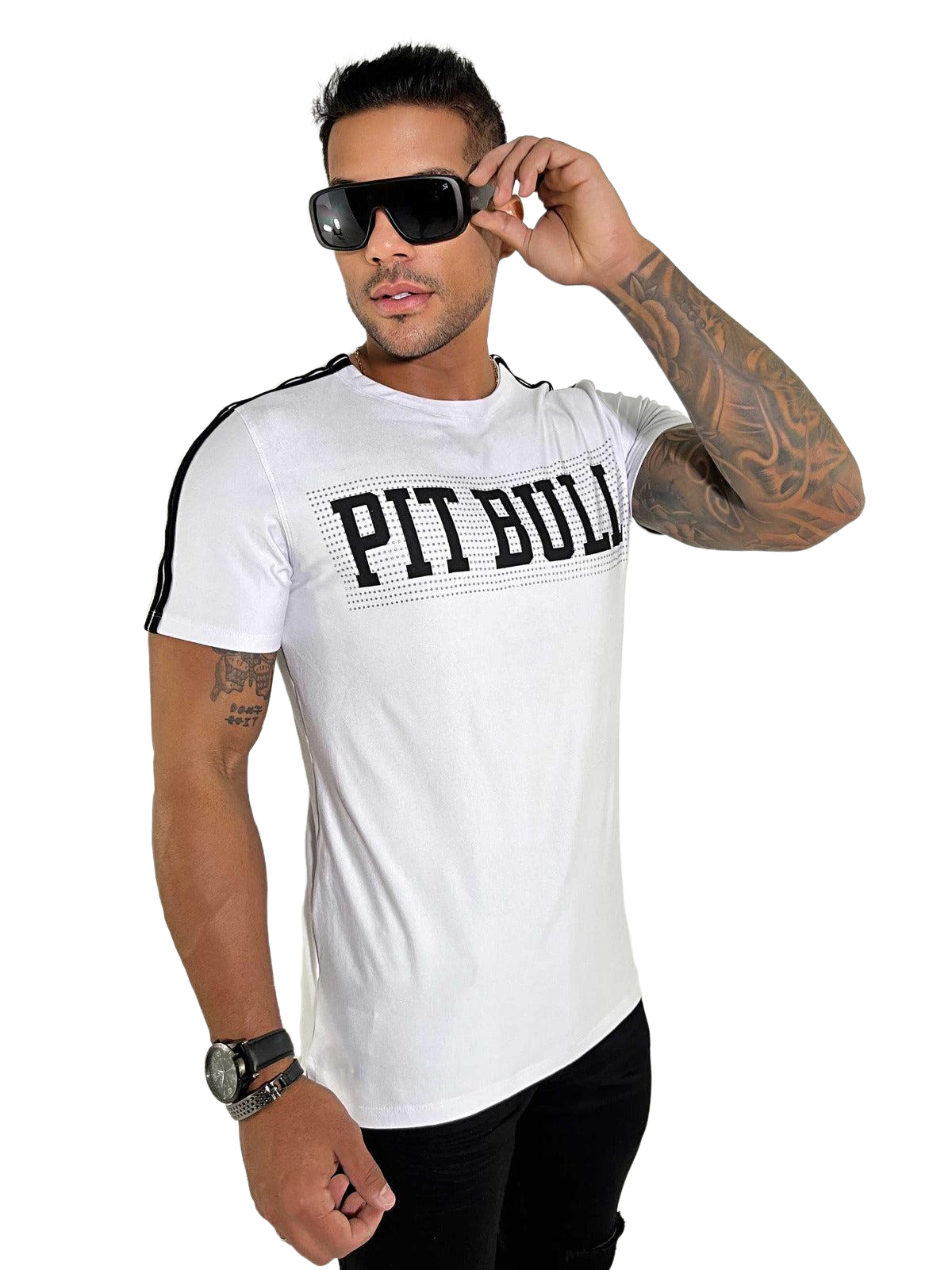 Camiseta masculina Pit Bull Jeans 79198