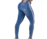 Calça jeans feminina de cintura baixa Pit Bull Jeans 59551