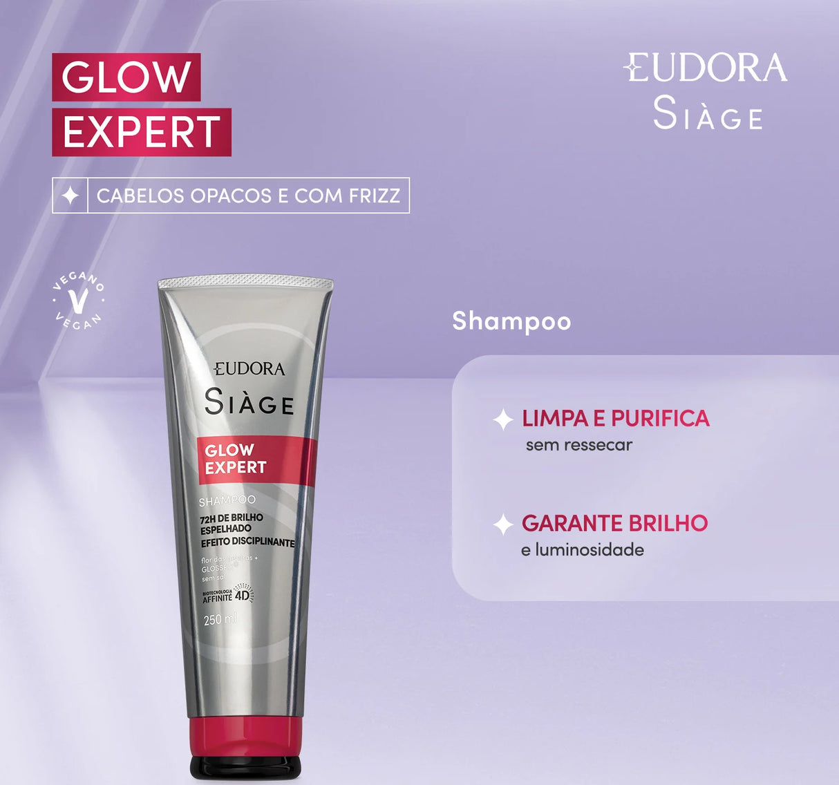 O Boticario Eudora Siage Women's Glow Expert Shampoo