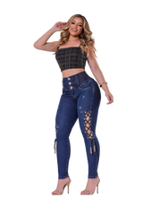 Rhero Women's  High Waisted Jeans Pants with Butt Lift 57080