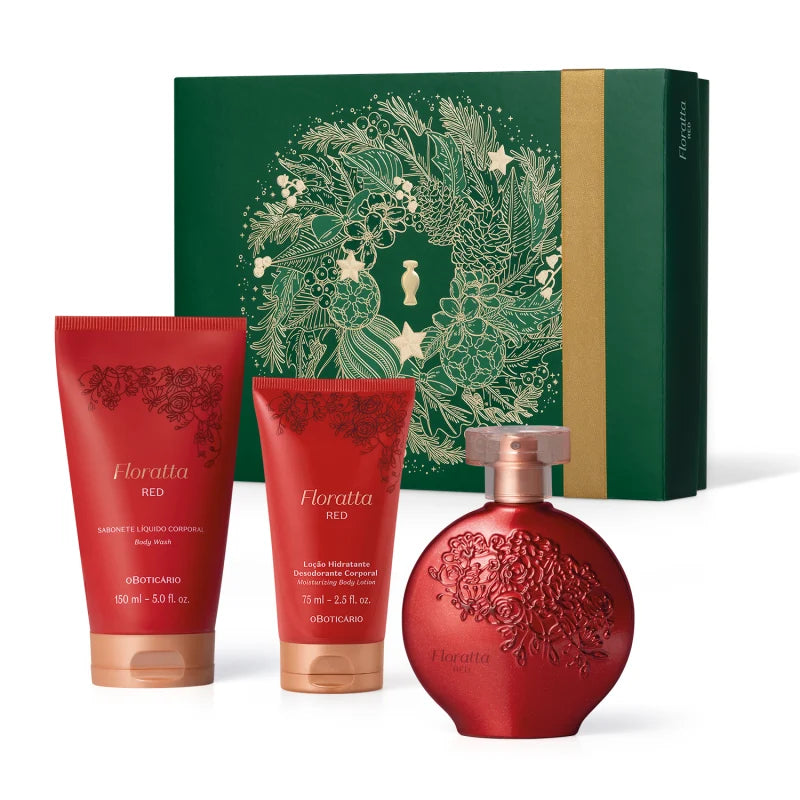 O Boticario Women's Floratta Red Gift Pack
