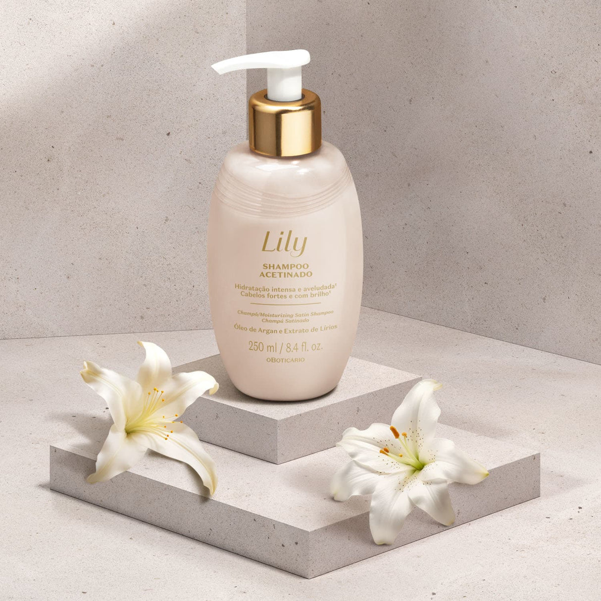 O Boticario Lily Women's Satin Shampoo