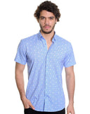 MZ Camiseta de manga corta para hombre M 1228 S